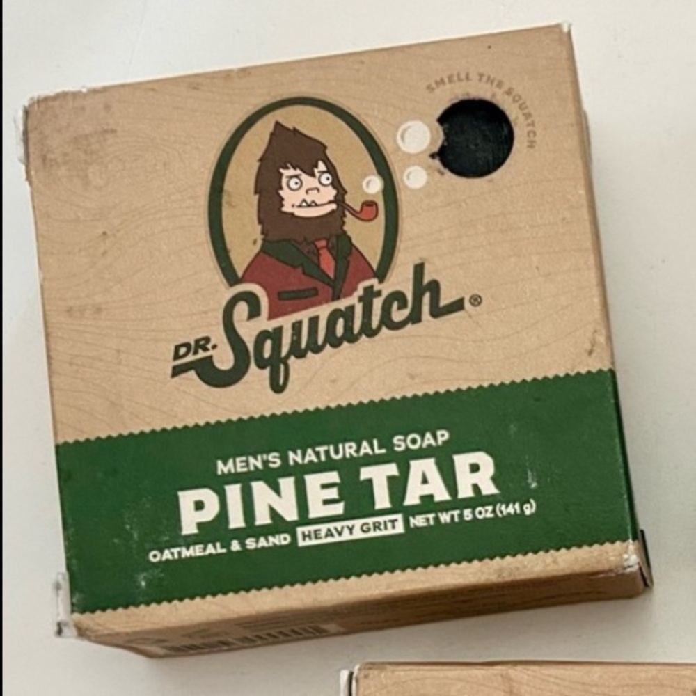 Dr Squatch Pine Tar Soap NEW